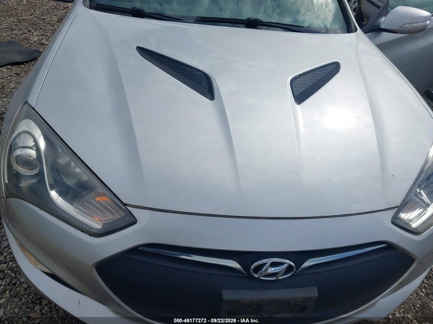 HYUNDAI GENESIS COUPE 2013 VIN KMHHU6KJXDU107938