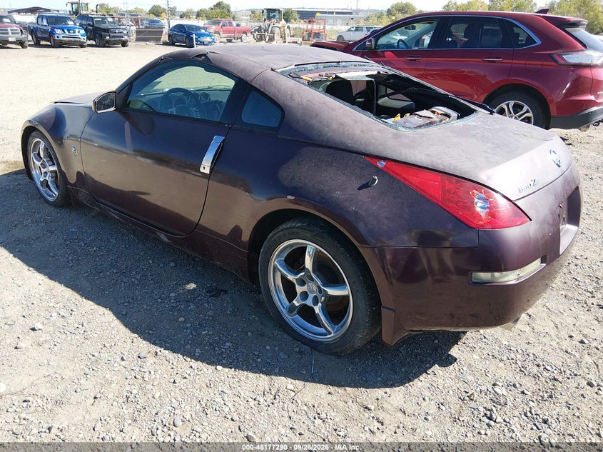 NISSAN 350Z 2006 VIN JN1AZ34D86M302391