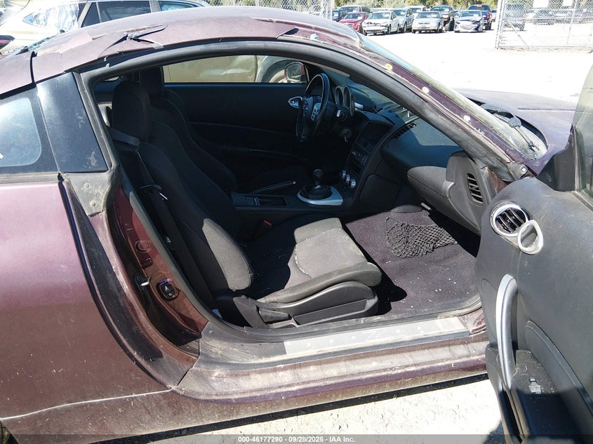 NISSAN 350Z 2006 VIN JN1AZ34D86M302391