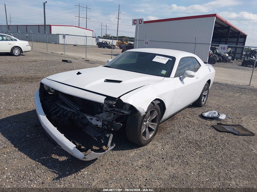 Vin: 2c3cdzag9gh130676, lot: 46677151, dodge challenger sxt 20162