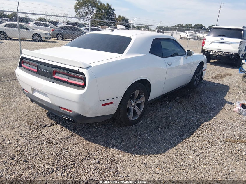 Vin: 2c3cdzag9gh130676, lot: 46677151, dodge challenger sxt 20164