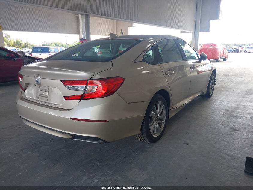 Vin: 1hgcv1f14ja190886, lot: 46677152, honda accord lx 20184