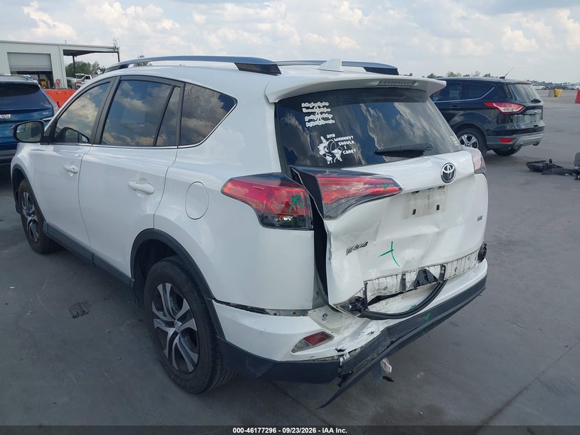 Vin: jtmzfrev9hj131013, lot: 46677156, toyota rav4 le 20173