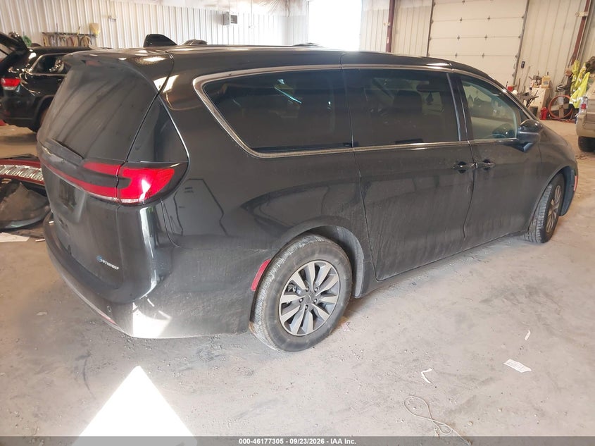 Vin: 2c4rc1l72pr611807, lot: 46677164, chrysler pacifica hybrid touring l 20234