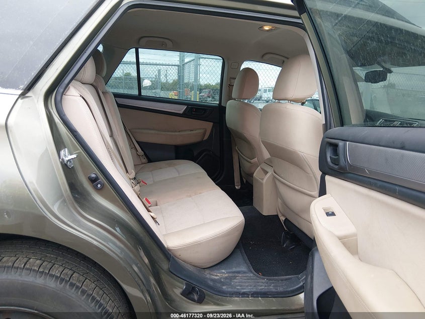 SUBARU OUTBACK 2015 VIN 4S4BSBAC9F3208842