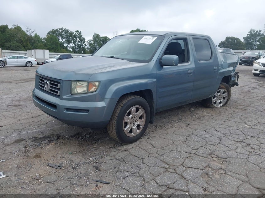 2008 Honda Ridgeline Rts, Left Rear, IAAI, VIN 2HJYK16418H522930 — photo 2
