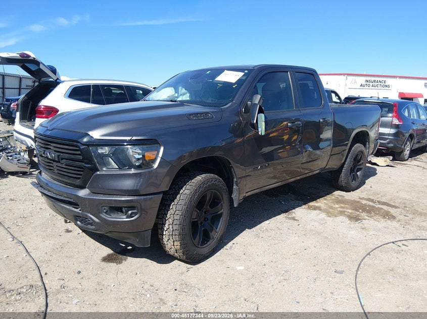 Vin: 1c6rrebt3mn767620, lot: 46677204, ram 1500 big horn 20212