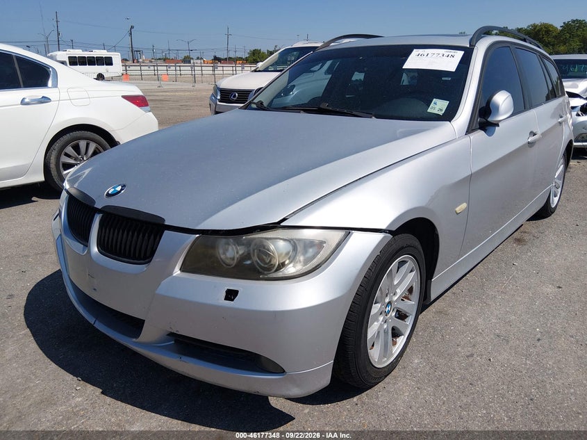 2006 BMW 3er, Звичайний знос, IAAI, VIN WBAVT13536KW22693 — фото 2