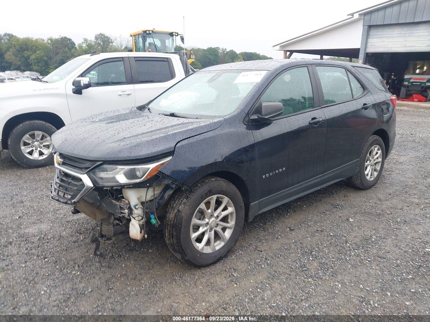 Vin: 3gnaxhevxls644158, lot: 46677224, chevrolet equinox fwd ls 20202