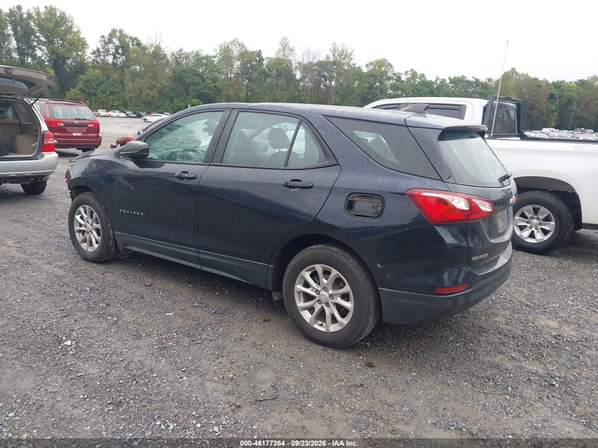 Vin: 3gnaxhevxls644158, lot: 46677224, chevrolet equinox fwd ls 20203