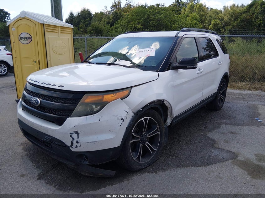 Vin: 1fm5k8gt4fgc21790, lot: 46677231, ford explorer sport 20152
