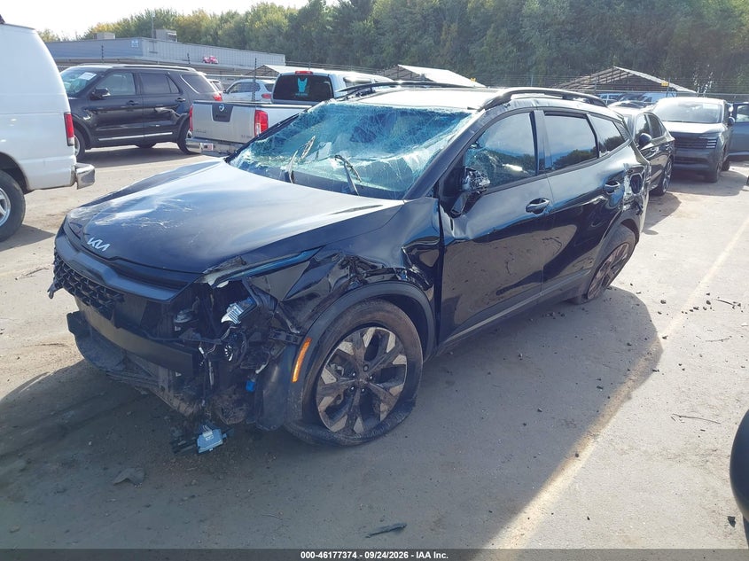 Vin: 5xyk6caf7pg032086, lot: 46677234, kia sportage x-line 20232