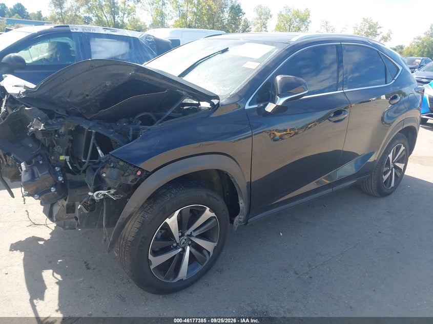 2019 Lexus NX, Удар спереду, IAAI, VIN JTJBARBZ1K2213064 — фото 2