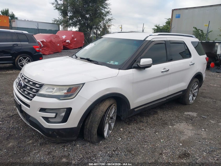 Vin: 1fm5k8f83ggb64612, lot: 46677252, ford explorer limited 20162