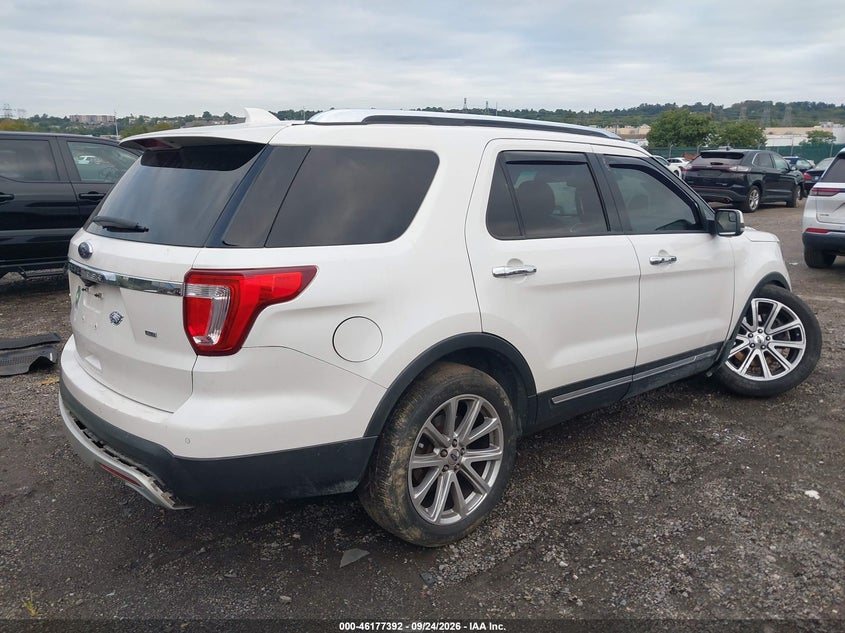 Vin: 1fm5k8f83ggb64612, lot: 46677252, ford explorer limited 20164