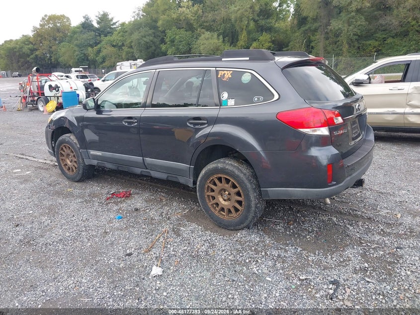 Vin: 4s4brbbc6b3325508, lot: 46677253, subaru outback 2.5i premium 20113