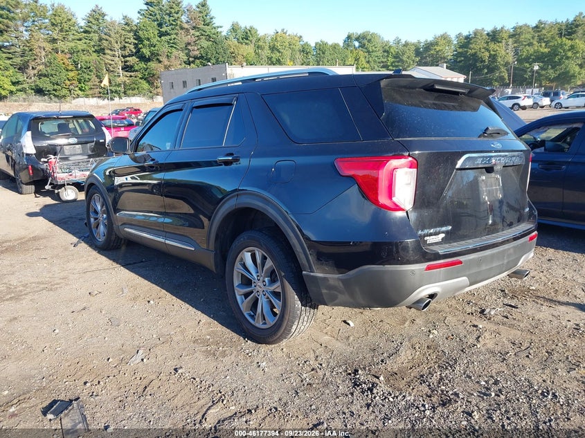 Vin: 1fmsk8fh2mgb26934, lot: 46677254, ford explorer limited 20213