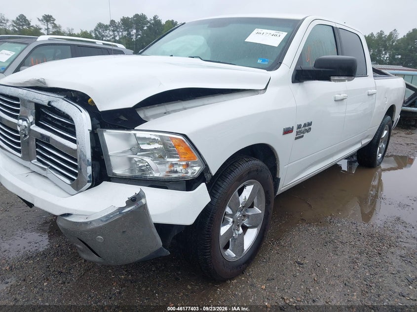 Vin: 1c6rr6tt7ks657351, lot: 46677263, ram 1500 classic big horn  4x2 6'4 box 20192