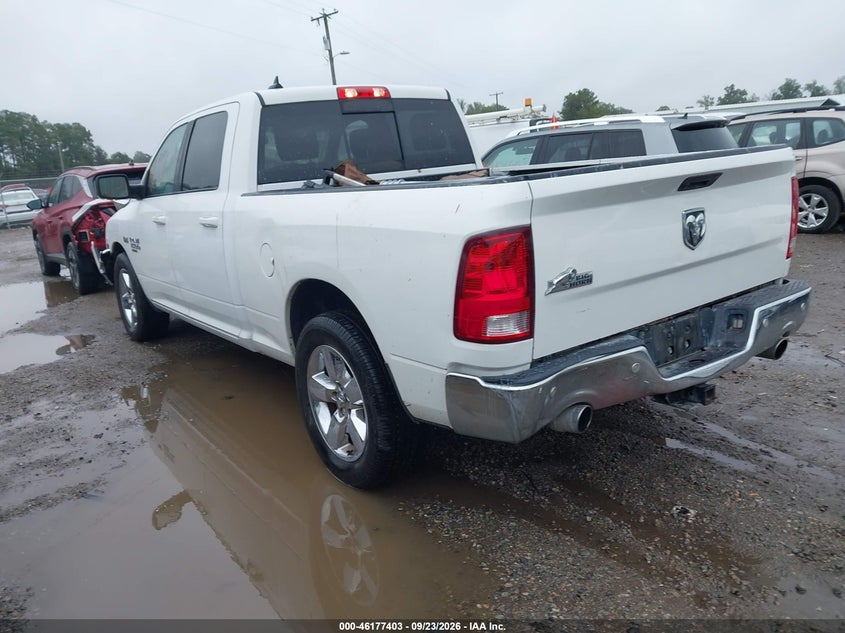 Vin: 1c6rr6tt7ks657351, lot: 46677263, ram 1500 classic big horn  4x2 6'4 box 20193