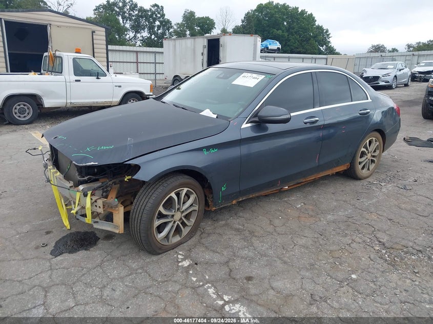 Vin: 55swf4kbxgu127248, lot: 46677264, mercedes-benz c 300 4matic 20162