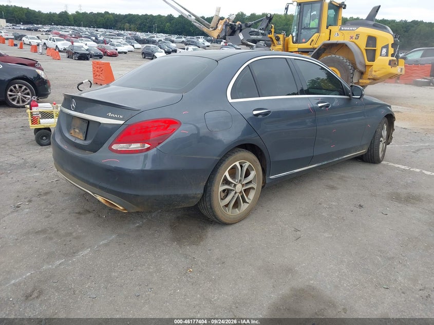 Vin: 55swf4kbxgu127248, lot: 46677264, mercedes-benz c 300 4matic 20164