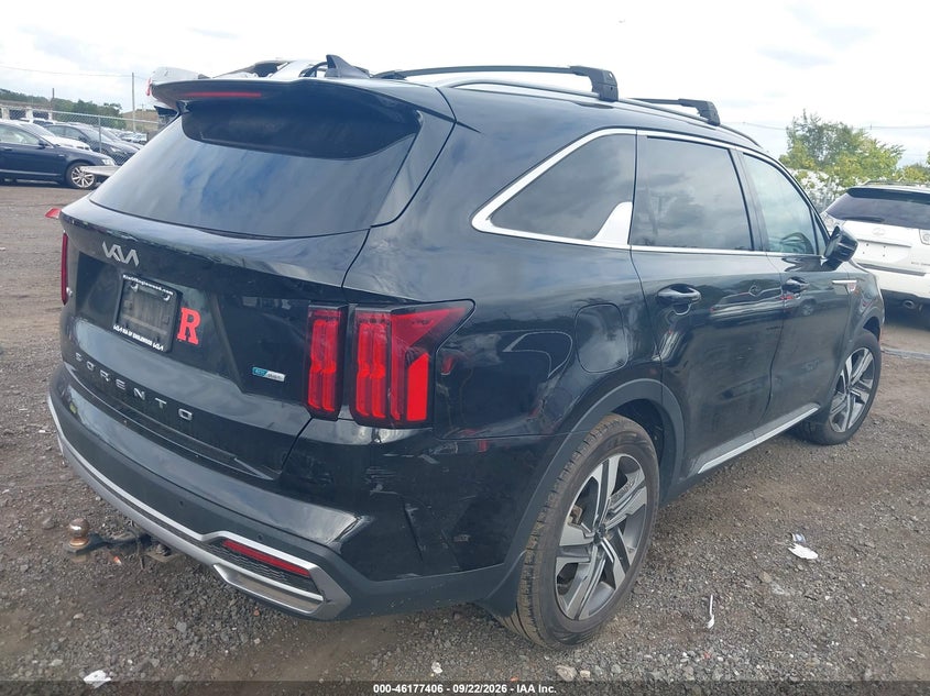 Vin: kndrjdlh9n5082253, lot: 46677266, kia sorento plug-in hybrid sx 20224
