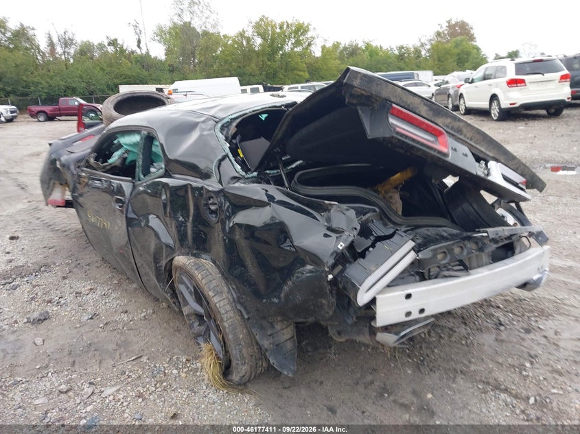 Vin: 2c3cdzbt4ph617215, lot: 46677271, dodge challenger r/t 20233