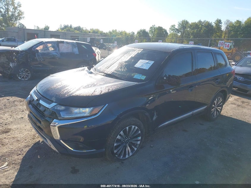 Vin: ja4az3a30lz014320, lot: 46677276, mitsubishi outlander es 2.4 s-awc 20202