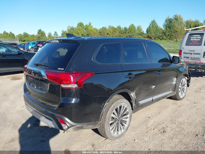 Vin: ja4az3a30lz014320, lot: 46677276, mitsubishi outlander es 2.4 s-awc 20204