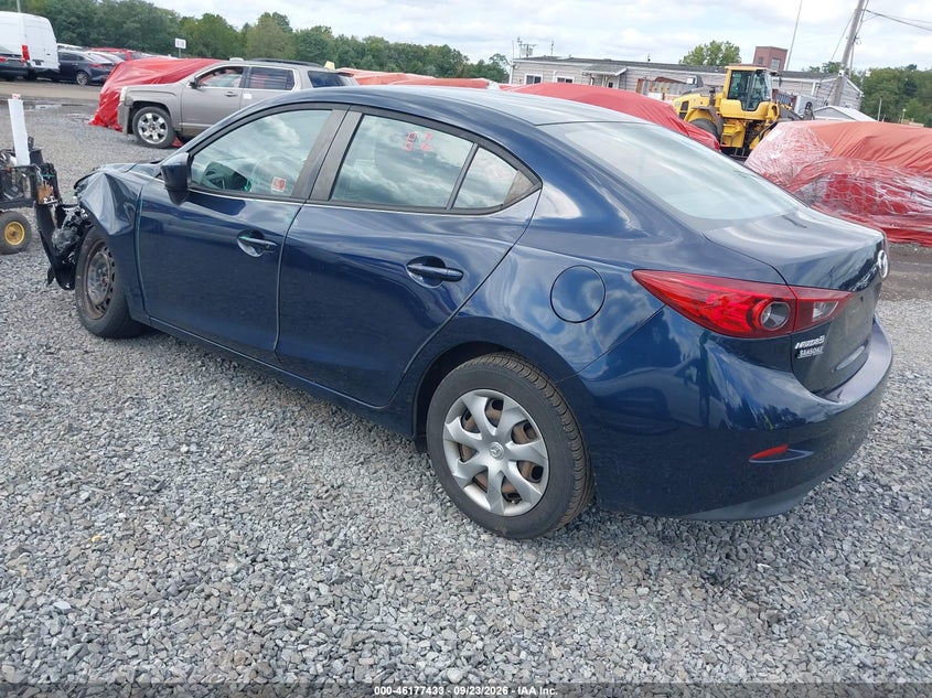 Vin: 3mzbm1u71fm144024, lot: 46677292, mazda mazda3 i sport 20153