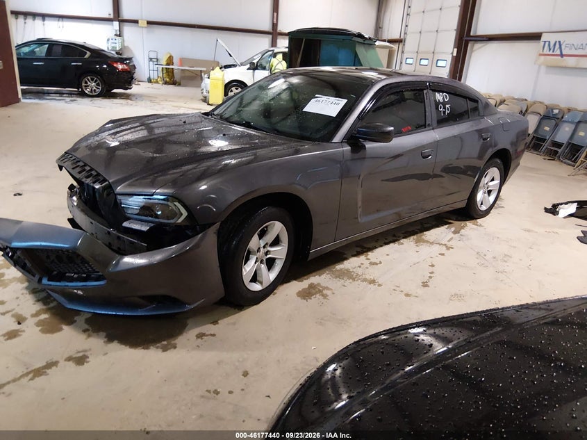Vin: 2c3cdxbg7eh130675, lot: 46677300, dodge charger se 20142