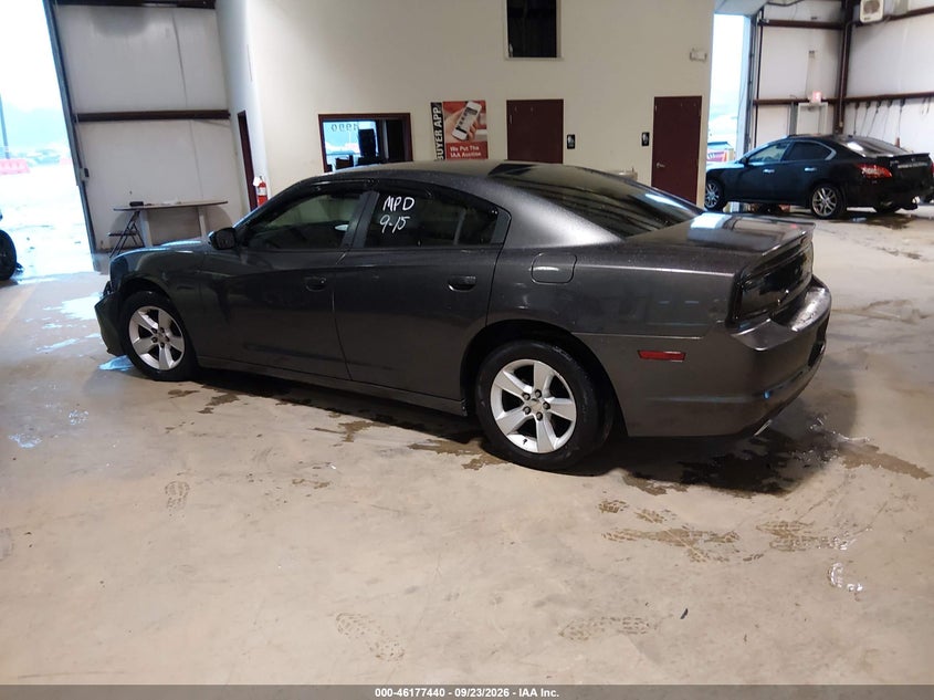 Vin: 2c3cdxbg7eh130675, lot: 46677300, dodge charger se 20143