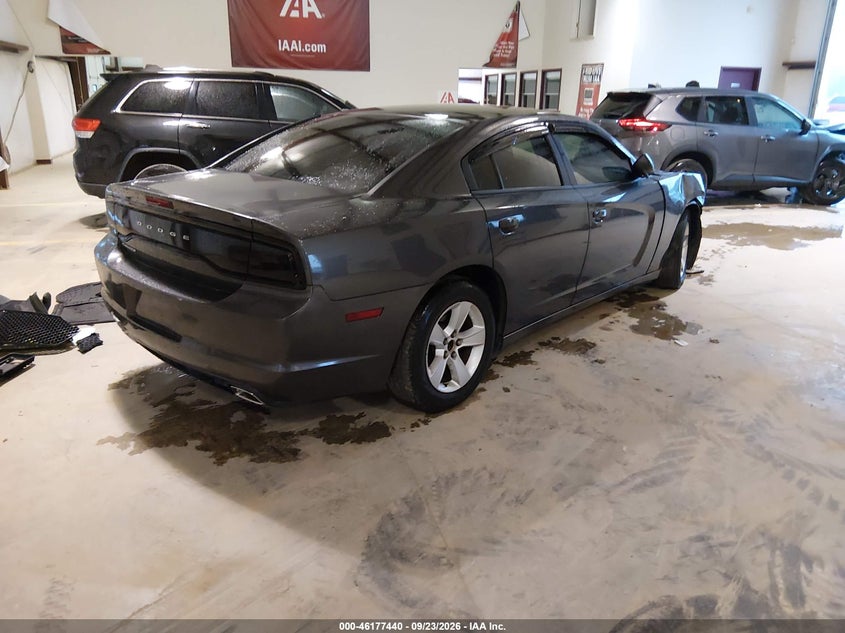 Vin: 2c3cdxbg7eh130675, lot: 46677300, dodge charger se 20144