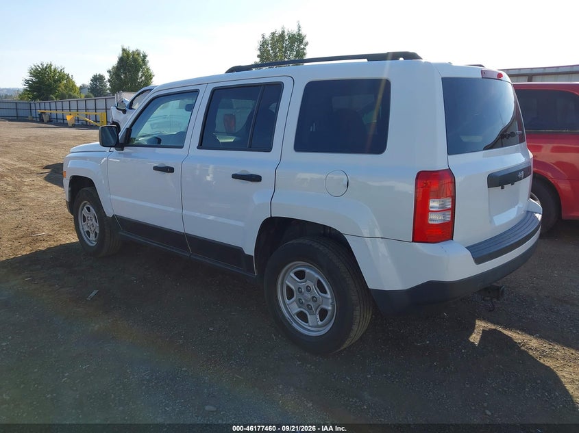 Vin: 1c4njrbb1ed661493, lot: 46677320, jeep patriot sport 20143