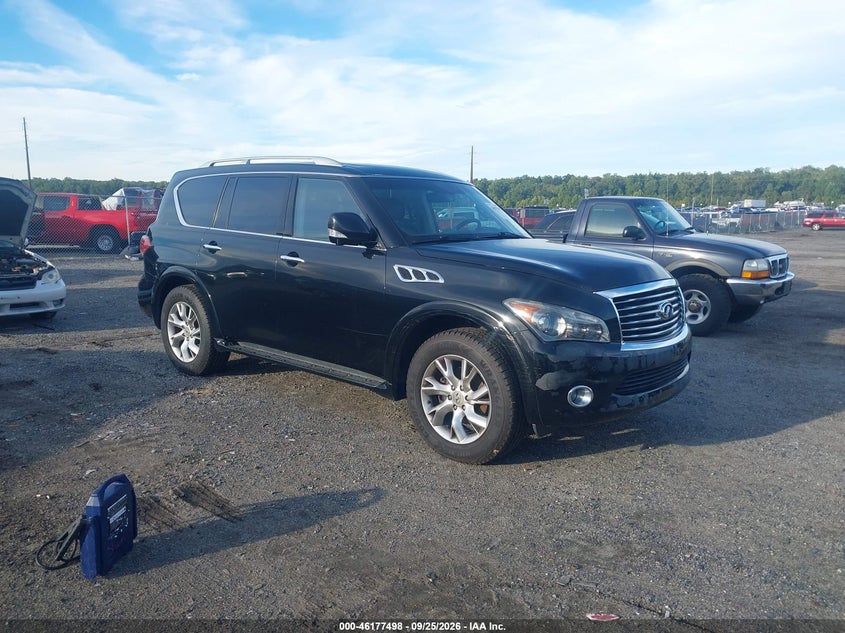 Vin: jn8az2ne6b9001604, lot: 46677358, infiniti qx56 20111