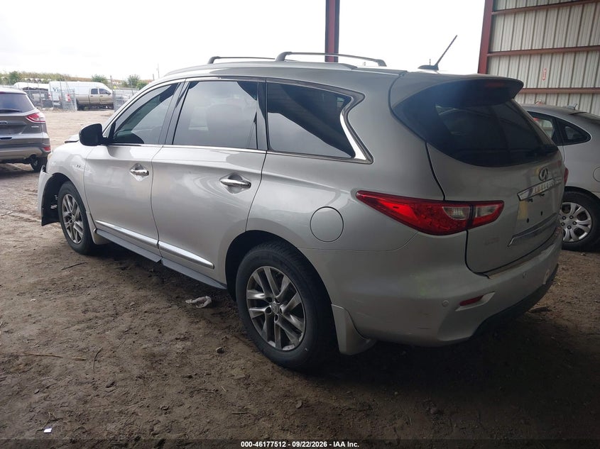 Vin: 5n1al0mm1ec551600, lot: 46677372, infiniti qx60 20143