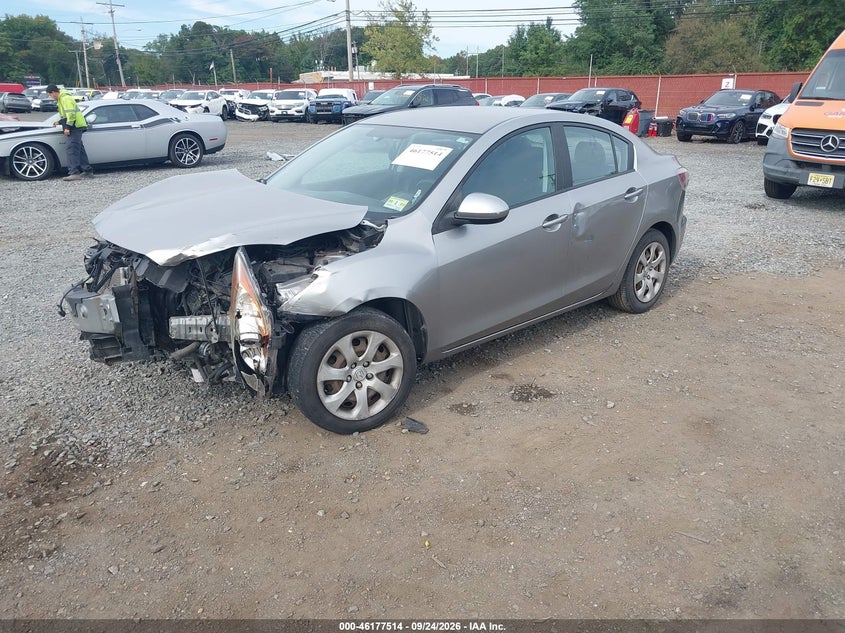 Vin: jm1bl1sg6a1258843, lot: 46677374, mazda mazda3 i sport 20102