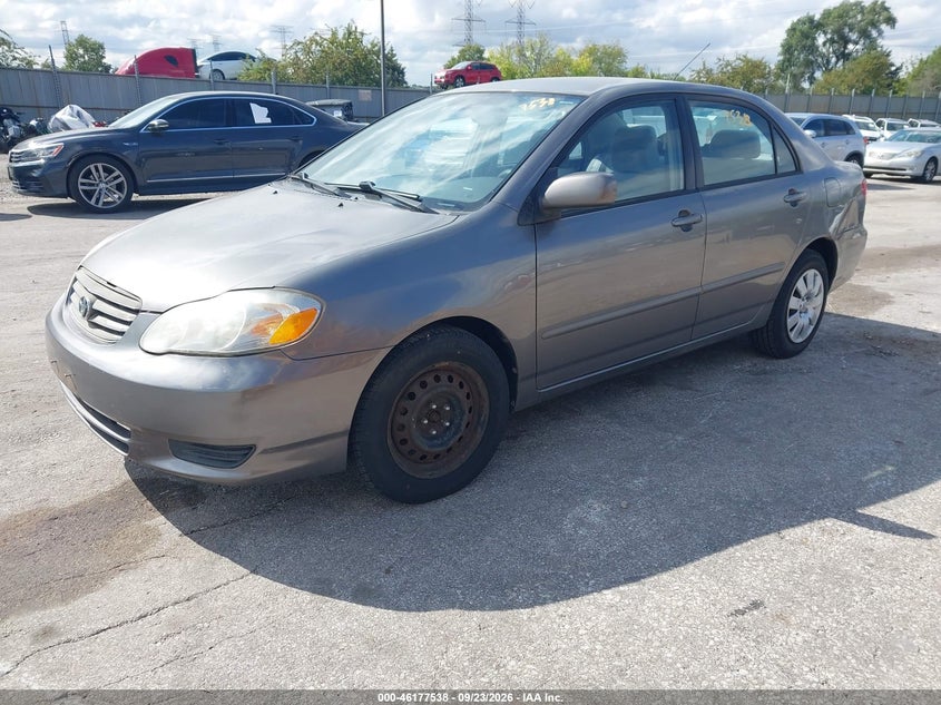 2003 Toyota Corolla, Звичайний знос, IAAI, VIN 1NXBR32E43Z149285 — фото 2