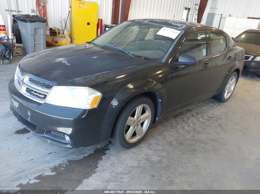 Vin: 1c3cdzcbxdn660756, lot: 46677402, dodge avenger sxt 20132