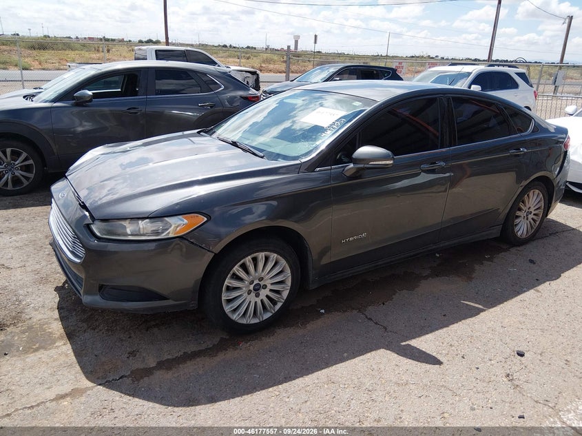 Vin: 3fa6p0lu0fr144716, lot: 46677417, ford fusion hybrid se 20152