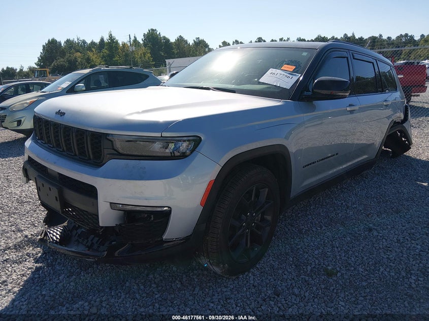 Vin: 1c4rjkbg6s8780357, lot: 46677421, jeep grand cherokee l limited 4x4 20252