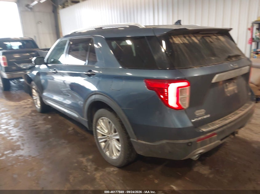 Vin: 1fmsk8fh4lga03957, lot: 46677428, ford explorer limited 20203
