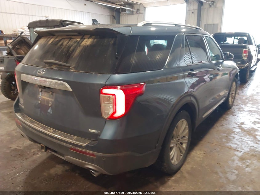 Vin: 1fmsk8fh4lga03957, lot: 46677428, ford explorer limited 20204