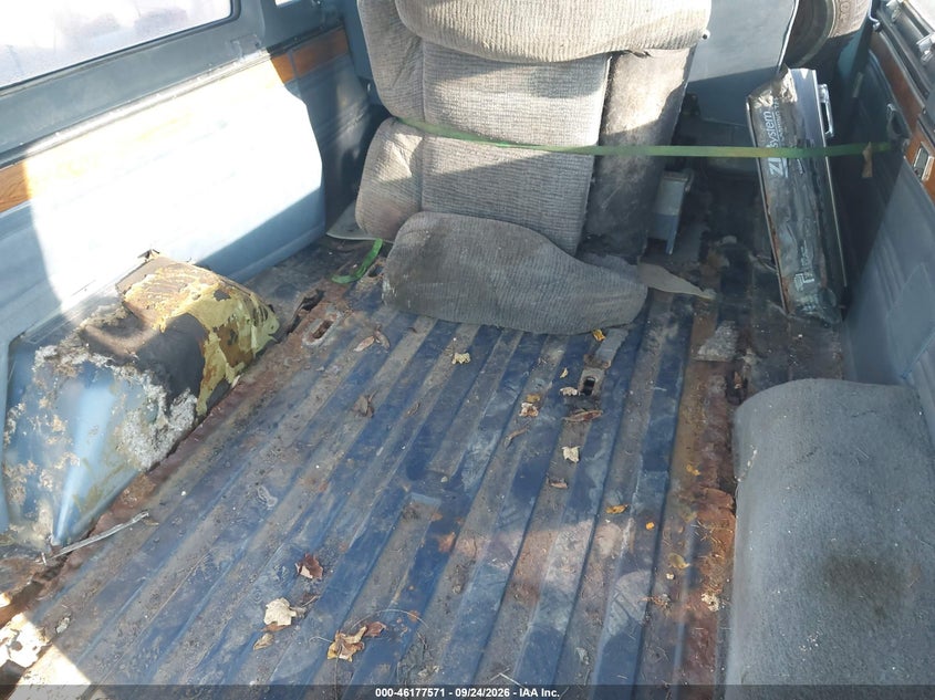 DODGE RAM WAGON 1988 VIN 2B4HB21Y9JK117098