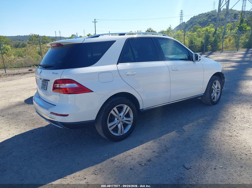 Vin: 4jgda5hbxfa459455, lot: 46677437, mercedes-benz ml 350 4matic 20154