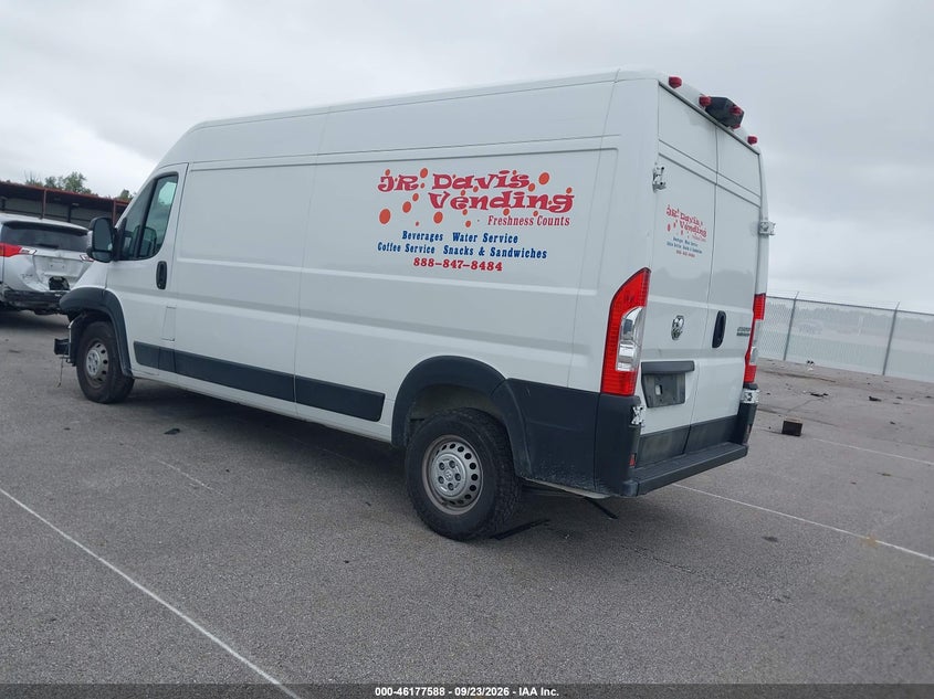 2024 RAM PROMASTER 2500 TRADESMAN HIGH ROOF 159 WB W/PASS SEAT · Фото 3