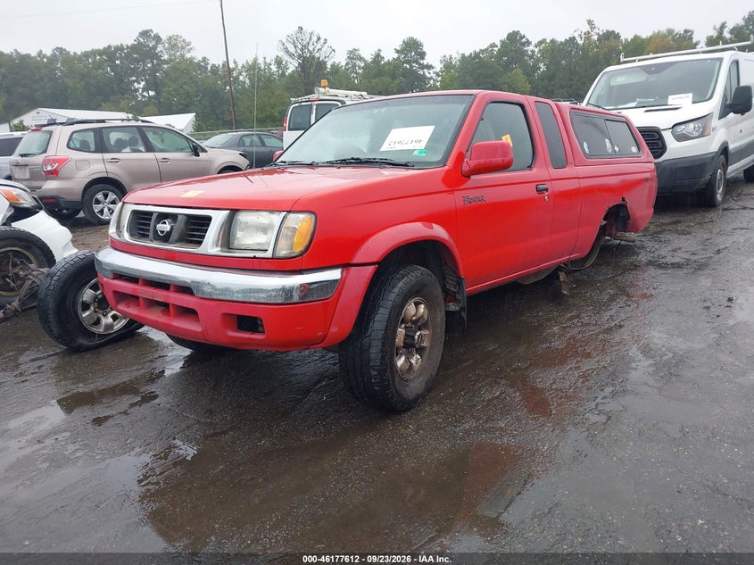 1999 Nissan Frontier Se-V6/Xe-V6, Удар сзади, IAAI, VIN 1N6ED26Y6XC309786 — фото 2