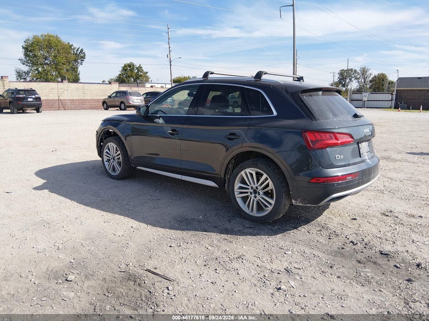 Vin: wa1bnafy8j2208091, lot: 46677476, audi q5 2.0t premium/2.0t tech premium 20183