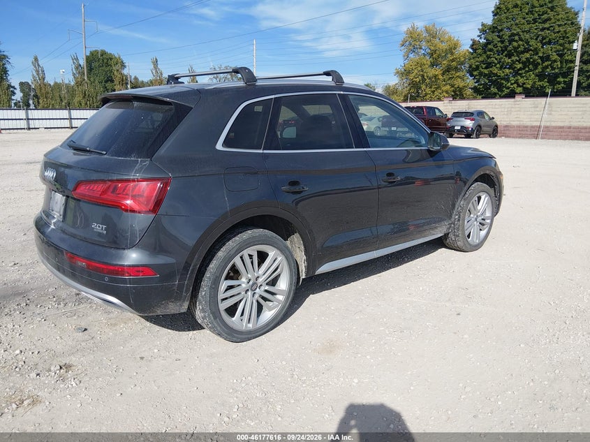 Vin: wa1bnafy8j2208091, lot: 46677476, audi q5 2.0t premium/2.0t tech premium 20184