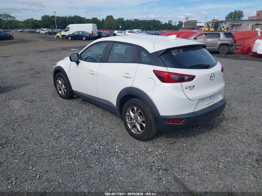 Vin: jm1dkbc77g0109629, lot: 46677481, mazda cx-3 touring 20163